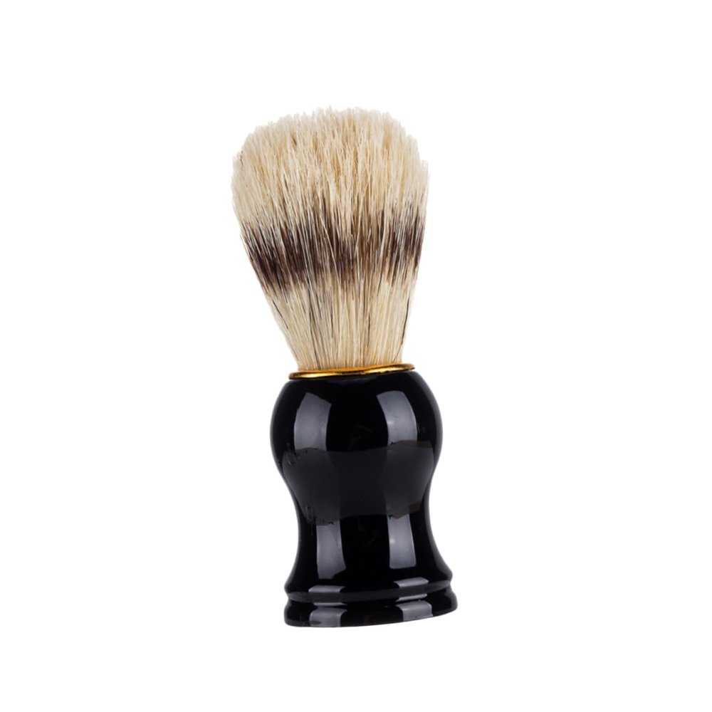 Healeved 1pc Boar Bristle Beard Brush for Men Soft Bristles for Gentle Grooming and Cleaning Portable Design for Travel for Bearded Men for Facial Hair Care