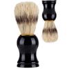 Healeved 1pc Boar Bristle Beard Brush for Men Soft Bristles for Gentle Grooming and Cleaning Portable Design for Travel for Bearded Men for Facial Hair Care view 3