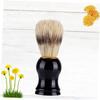 Healeved 1pc Boar Bristle Beard Brush for Men Soft Bristles for Gentle Grooming and Cleaning Portable Design for Travel for Bearded Men for Facial Hair Care view 4