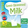 By Pufai Grocery, Viva Semi-Skimmed Milk%1,5 Fat 200 Mililiter x 27 Boxes view 3