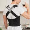 YJHQSS Adjustable Back Posture Corrector Belt Women Men Prevent Slouching Posture Straps Clavicle Support Brace good (Beige S) view 4