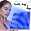MIDUOLAI Home Tanning Lamp,45W Face and Body Sunlamp with Hanging Ring Hook and Blindfold,460nm Full Blue Therapy Lamp LED Skin Tanning Light with 225pcs LEDs,A view 1