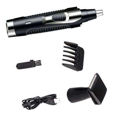 Healeved Multi-Functional Nose Hair Trimmer and Electric for Men, Rechargeable Cordless Grooming Device, Washable Portable Nose Hair Clipper for Male Personal Care