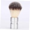 Healeved 2pcs Beard Brush Cleaning for Men Nylon Beard Brush and Metal Mixing Bowl for and Grooming Kit view 2