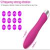 10 Modes Quiet Bullet Massage Wand Portable Silicone Massage Ball Powerful Handheld Electric Bullet Viberate Personal Body Relaxation Gift for Woman Men,Women Trainer Muscle Back Tool (A) view 2