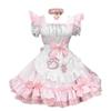 Asudaro Women'S Girls Anime French Maid Apron Dress, With Necklace,Cosplay Costume Set,For Overalls Suit Skirt Cute Maid Costume Cosplay view 1