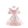 Asudaro Cosplay Maid Costume Sweet Cosplay, Maid Costume Cosplay Outfit Bows Dress,Womens Traditional Alice Fancy Dress,for Halloween Performance view 1