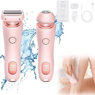 Silky Glide Pro, Silky Glide Pro Hair Remover,Silky Glide Pro Fessional Hair Remover for Shave Legs, Underarms, Face, Bikini Area (Pink)