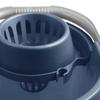 16L Litre Mop Bucket High Grade Plastic Mop Bucket with Detachable Wringer & Easy Carry Handle Cleaning Mop Bucket Plastic Floor Cleaning Bucket - Pouring Spout, Measuring Scale (Navy Blue) view 3