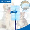 30 Pieces Duster Refills with 1 Long Handle, Disposable Duster Refills Compatible for Easy Install Easy to Use view 3