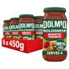 Dolmio Bolognese Smooth Tomato Pasta Sauce Jar, Bulk Multipack 6 x 450g view 1
