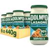 Dolmio Lasagne Light Creamy White Sauce Jar, Bulk Multipack 6 x 440g view 1