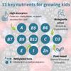 Igennus Methylated Kids Multivitamin Gummy, 90 Sugar Free Gummies, Highly Bioavailable B-Vitamins & Methylfolate, All Day Nutrients Delivery, Berry Flavour, Clean, Third Party Tested & Vegan, Age 4+ view 3