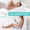 Mistuki Wedge Pillow Case Cover 25x24x12 Bed Wedge Pillowcase Triangle Incline Wedge Pillow Covers for Sleeping Waterproof Pillow Cases Protector with Zipper & Pocket (Waterproof Cover Only) view 4