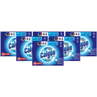 Calgon 4 in 1 Washing Machine Anti-Limescale Tablets 6 X 48