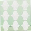 FRCOLOR Washable Sanitary Pad and Reusable Menstrual Pads 9Pcs Set Waterproof Cloth Detail Environmental Friendly Design for Travel Use Women view 4