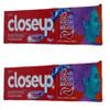 2 x 90g Closeup Ever Fresh Red Hot Toothpaste, Family Pack Toothpaste Cleans Protects and whitens Teeth view 1