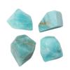IDGTTLDF natural luster 30-50g Natural Crystal Polyhedral Geometry Amazonite Raw Sky Blue Quartz Home Decoration view 2