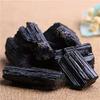 IDGTTLDF natural luster Natural Rock raw Black Tourmaline Rough Crystals Stones for Garden Decoration 500g view 3