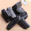 IDGTTLDF natural luster Natural Rock raw Black Tourmaline Rough Crystals Stones for Garden Decoration 500g view 4