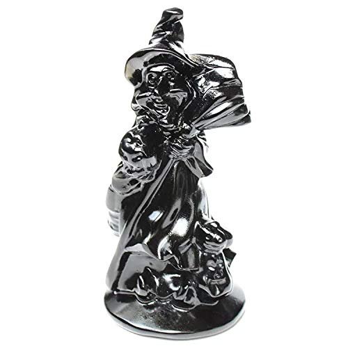 IDGTTLDF natural luster Crystal Hand Carved The Witch Sculpture Obsidian Quartz Stone Crystal carvings Large 1pc PEIQIYIN