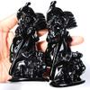 IDGTTLDF natural luster Crystal Hand Carved The Witch Sculpture Obsidian Quartz Stone Crystal carvings Large 1pc PEIQIYIN view 3