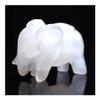 ICXLPMC Natural Crystal Selenite Stone Elephant Rock Crystal Crafts Lucky Items Feng Shui Collection Home Decor Gift1PC Natural stones Home Collections view 1