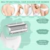 Solimpia Electric Shaver for Women Electric Razor for Arm Leg Armpit Bikini Cordless Portable Painless Electric Shaver IPX6 Waterproof USB Rechargeable Dry Wet view 2