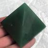 IDGTTLDF natural luster Green dongling Natural Jade Crystal Pyramid(Size:10pcs) view 1
