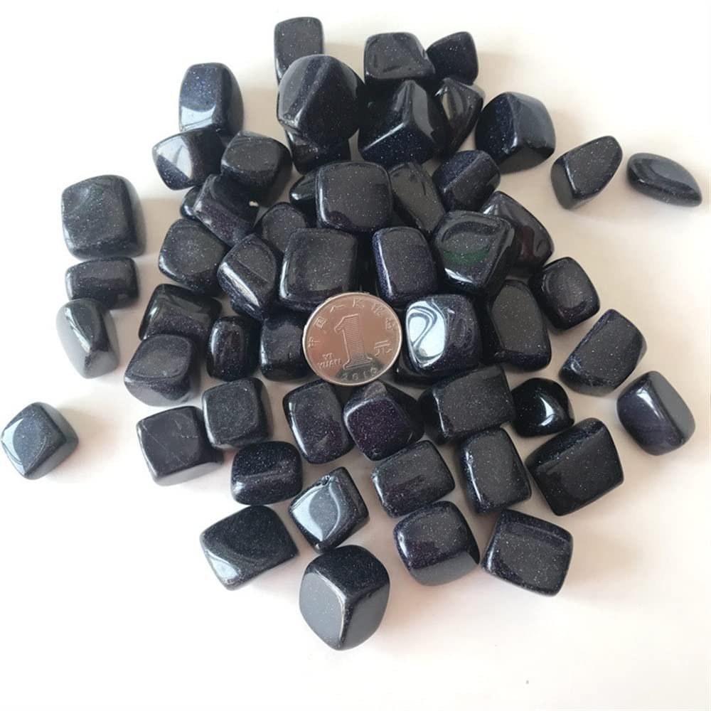 ICXLPMC Natural Crystal Rough Natural Magic 100g Natural Blue Sandstone Stone Quartz Crystal Wand Points Gemstone Wand Crystals Wicca Stone Decoration Home Collections
