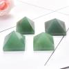 IDGTTLDF natural luster Green Pine Jade Pyramid 50mm of Powerful, Metaphysical, view 4