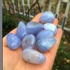 IDGTTLDF natural luster Natural Magic Crystals Stones Natural Blue Lace Agate Tumbled Stones for Home Decoration 20-30mm(Size:1400W) view 4