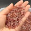 ICXLPMC 50g/Pack Lot Natural Red Strawberry Quartz Chip Rock Gravel Stone Crystal Polished Aquarium Home Decor Home Collections view 4