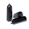 IDGTTLDF natural luster 1pcs Beautiful Natural Hand Carved Crystals Stones Tower Wand Black Carbonado Points Decoration Crystal decorative stones(Size:5 to 6cm) view 3