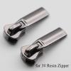 10/20Pcs 3# Zipper Puller Sliders for Metal/Resin/Nylon Zippers Textile Clothes Pocket Zip Head Repair Kit Tailoring Accessories-LightGold,for Metal Zippers,10Pcs view 4