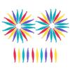 50pcs/set Dental Orthodontic Elastic Bands Placer for Braces Elastic Rubber Band Placers (random Color) view 4