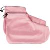 1 Pair Paraffin Wax Bathing Foot Covers Washable Cloth Spa Hand Gloves Pink Gray Protection Warmer Insulated Mitts for Wax Care view 3