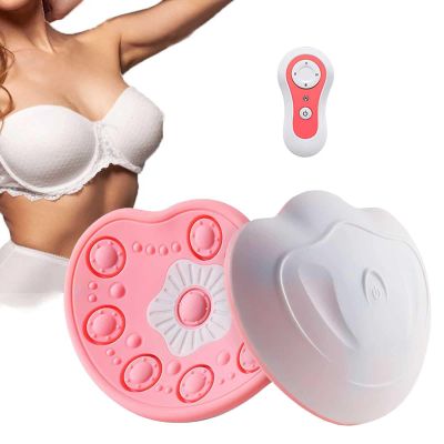 ZPBLWT Wireless Breast Enlargement Machine,Electric Breast Massager, 360 All-Round Massage Breast Augmentation Device with 3 Gear Adjustments for Breast Care, Four Modes