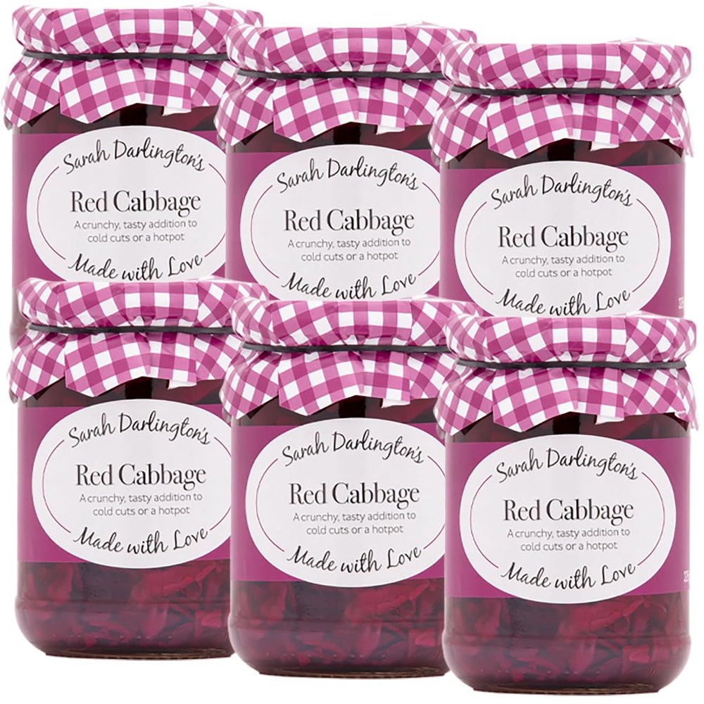 Mrs Darlington's Red Cabbage - 340g - Pack of 6