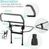 Bed Rail for Elderly, Foldable Bed Assist Rail, 300Lbs Adult Bed Guard Rail, Adjustable Bed Safety and Assist Cane, Heavy Duty Bed Grab Bar for Fall Prevention, Medical Safety Rail view 2
