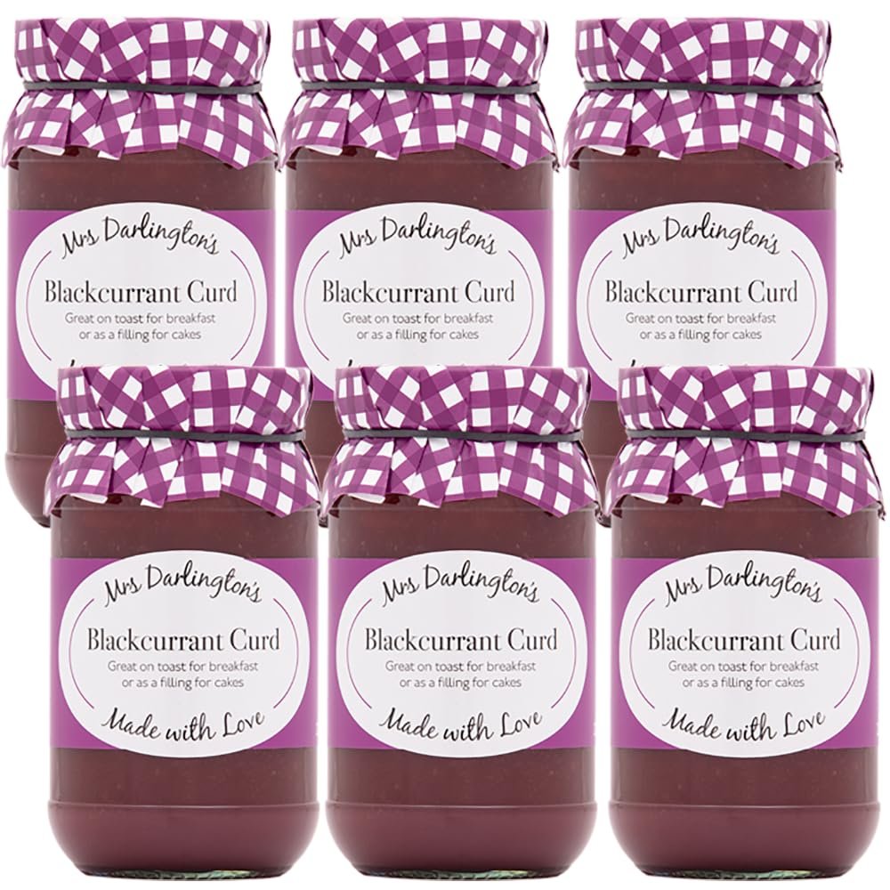 Mrs Darlington's Blackcurrant Curd - 320g - Pack of 6