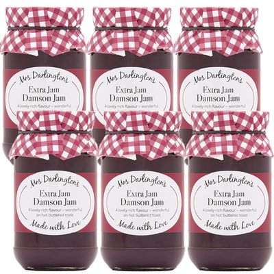 Mrs Darlington's Damson Jam - 340g - Pack of 6
