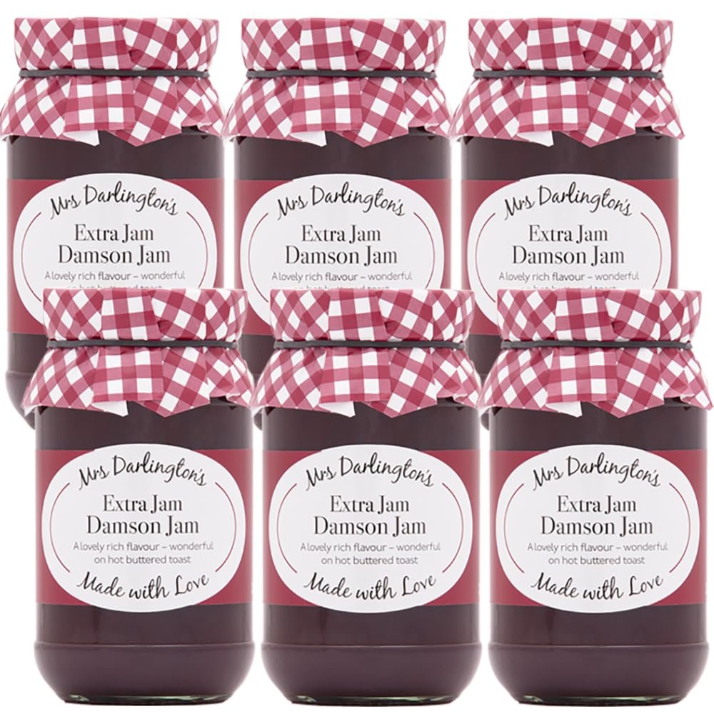 Mrs Darlington's Damson Jam - 340g - Pack of 6