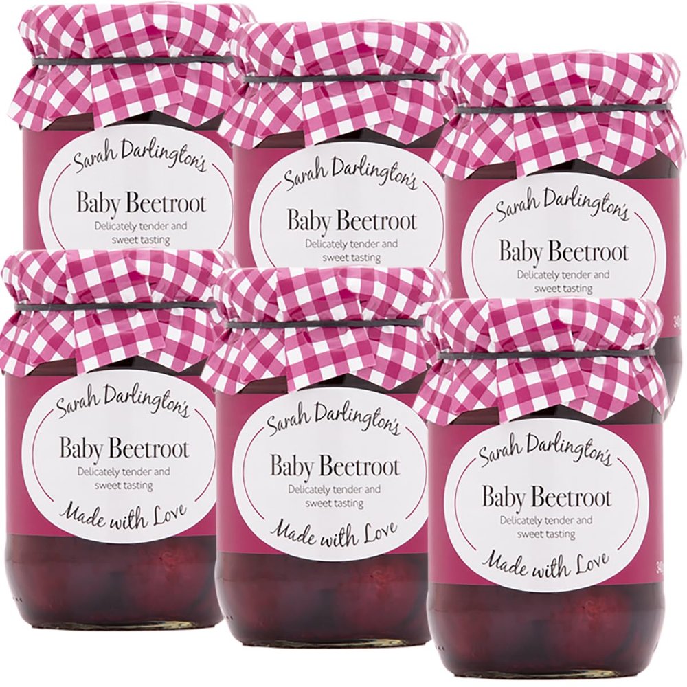Mrs Darlington's Baby Beetroot - 326g - Pack of 6