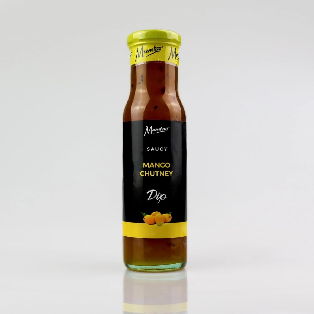 Mumtaz Saucy Mango Chutney Dip 295g, Ideal for Dipping, Dressing & Spreading (295g (Pack of 1), Mango)