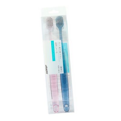 Beaupretty 2pcs Crystal Handle Toothbrush Soft Bristles for Teeth Care for Daily Oral Hygiene Routine
