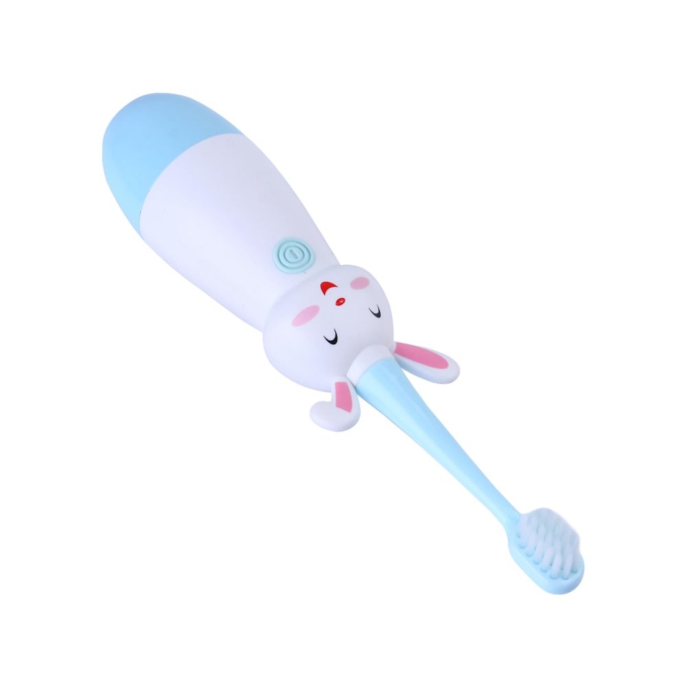 minkissy Boys and Girls -Friendly Electric Toothbrush Children's Sonic Toothbrush Bristles Ergonomic Handle