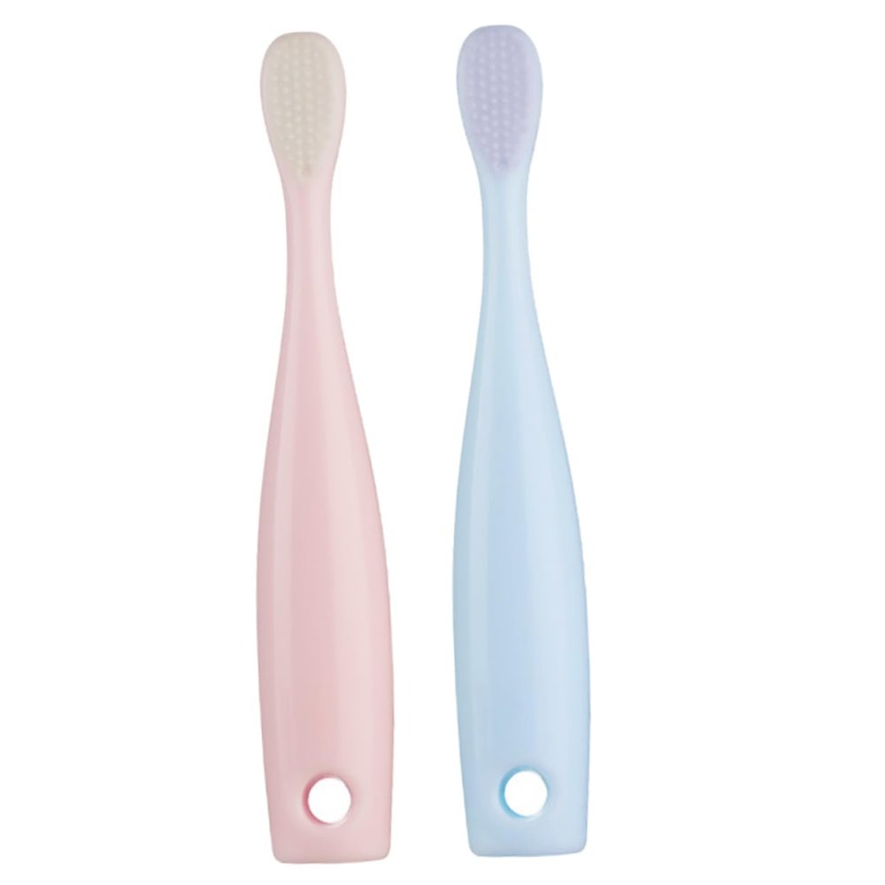 minkissy Soft Brush Head Toothbrush for Toddlers Boys and Girls Soft Bristles Brush Adorable Design
