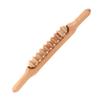 FRCOLOR Wooden Roller for Belly Massager Yoga Relax Rod Massage Stick for Full Body Relief Muscle Roller Tool view 1