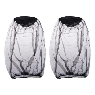 Head Net for Flys - Face Netting Fly Net Hat Hood - Screen Net Face, Fly Face Net, Fine Mesh Head Netting, Head Fly Net Fly Shield, Gnat Netting for Head